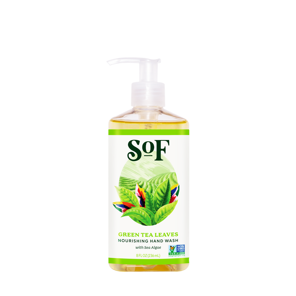 Green Tea Leaves Nourishing Hand Wash – SoF Body Care