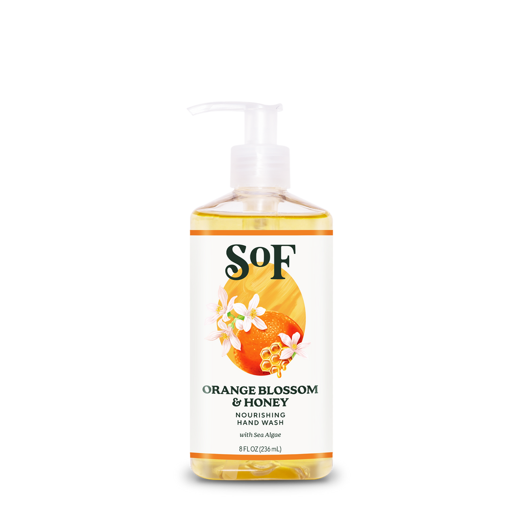 Orange Blossom & Honey Nourishing Hand Wash – SoF Body Care