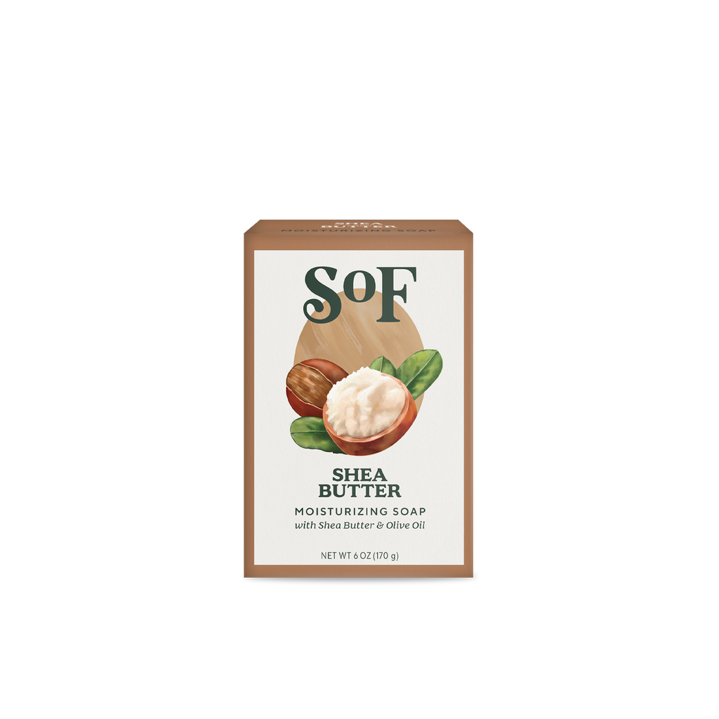 Shea Butter Moisturizing Bar Soap – SoF Body Care