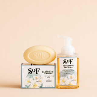 Blooming Jasmine Foaming Hand Soap and Bar Soap