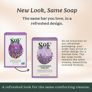 Lavender Fields Liquid Hand Soap and Bar Soap