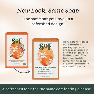 Orange Blossom & Honey Moisturizing Bar Soap