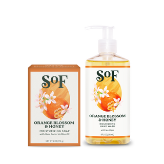 Orange Blossom & Honey Liquid Hand Soap and Bar Soap