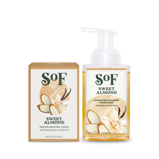 Sweet Almond Foaming Hand Soap and Bar Soap